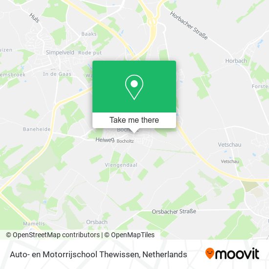 Auto- en Motorrijschool Thewissen map