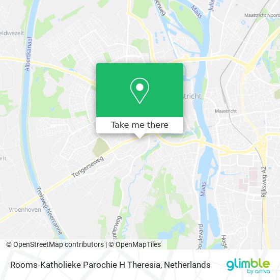 Rooms-Katholieke Parochie H Theresia map