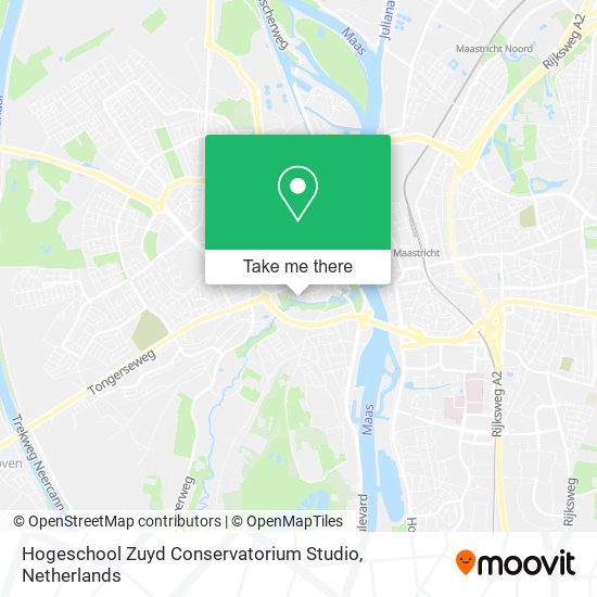 Hogeschool Zuyd Conservatorium Studio map