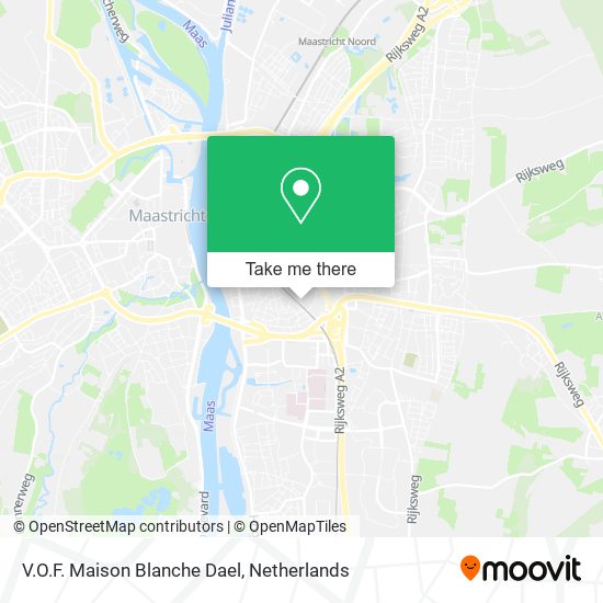 V.O.F. Maison Blanche Dael map