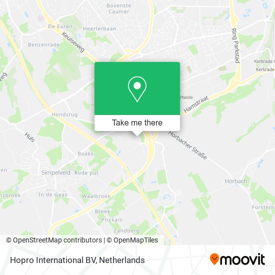 Hopro International BV map