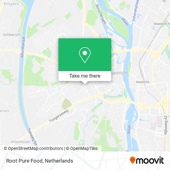 Root Pure Food map