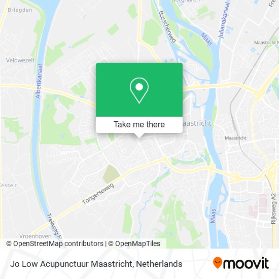 Jo Low Acupunctuur Maastricht map