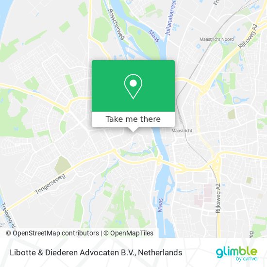 Libotte & Diederen Advocaten B.V. map