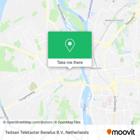 Tedsen Teletaster Benelux B.V. Karte