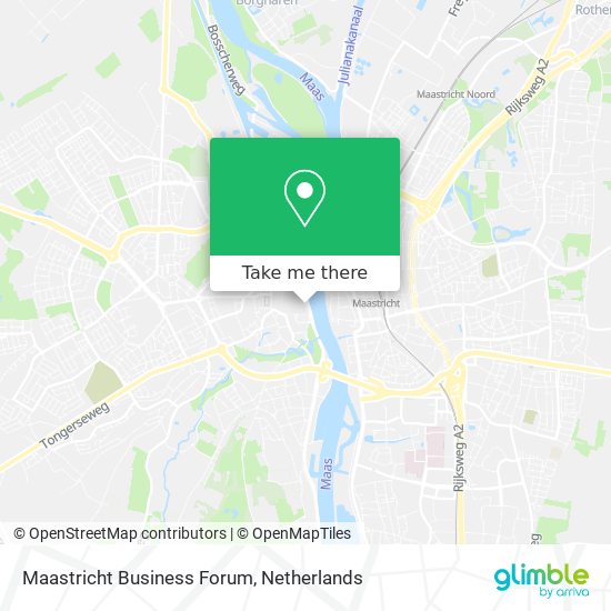 Maastricht Business Forum map