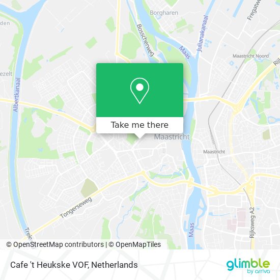 Cafe 't Heukske VOF Karte