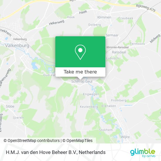 H.M.J. van den Hove Beheer B.V. map