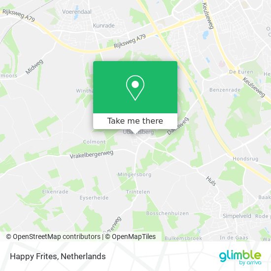 Happy Frites map