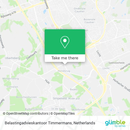 Belastingadvieskantoor Timmermans Karte