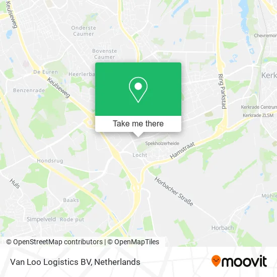 Van Loo Logistics BV map