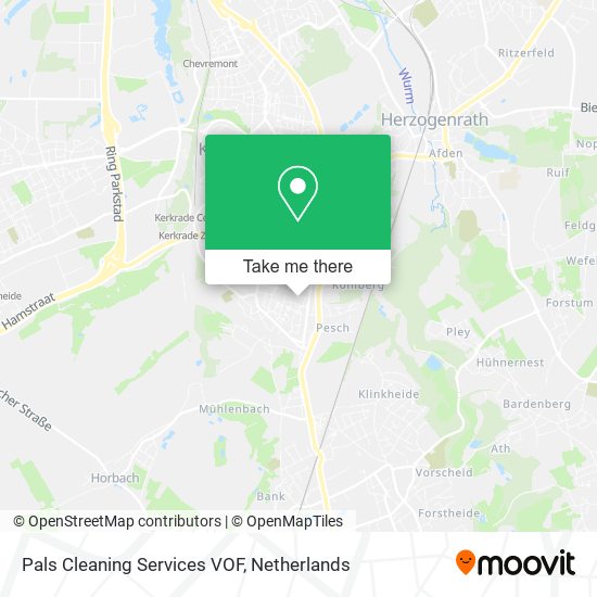 Pals Cleaning Services VOF Karte