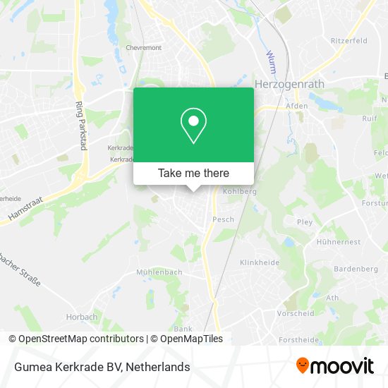 Gumea Kerkrade BV map