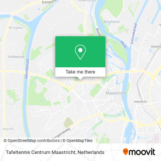 Tafeltennis Centrum Maastricht map
