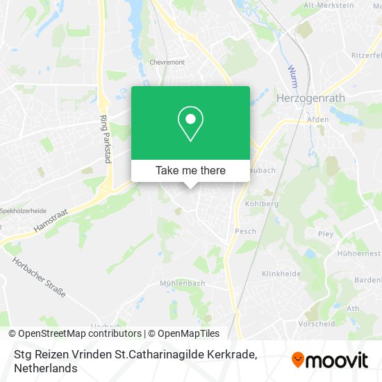 Stg Reizen Vrinden St.Catharinagilde Kerkrade map