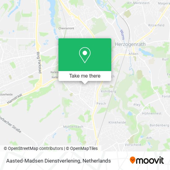 Aasted-Madsen Dienstverlening map