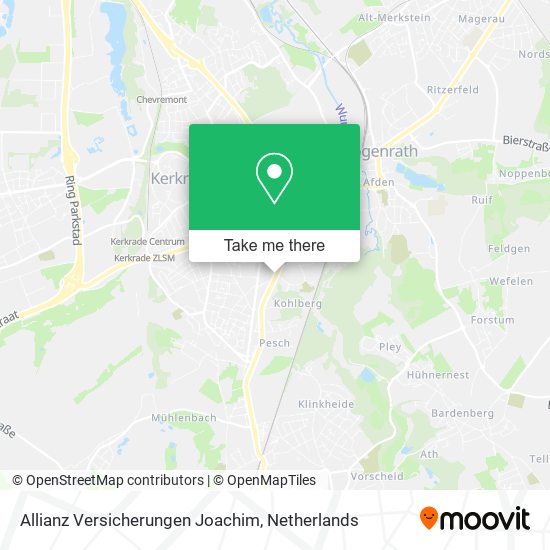 Allianz Versicherungen Joachim map