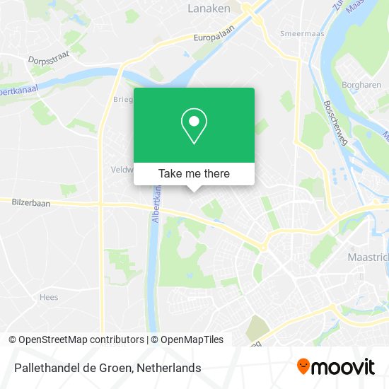 Pallethandel de Groen map