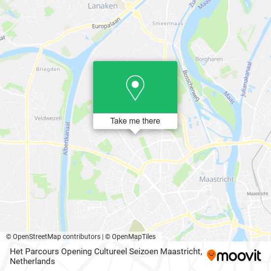 Het Parcours Opening Cultureel Seizoen Maastricht map