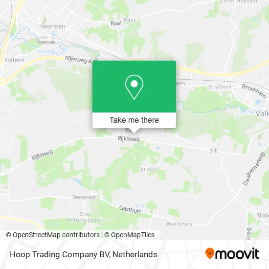 Hoop Trading Company BV map