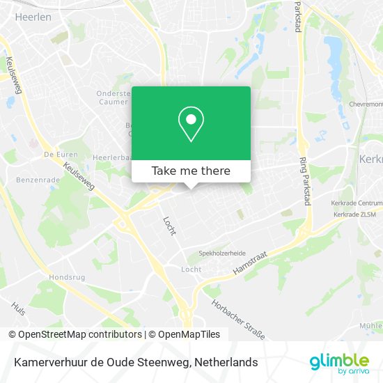 Kamerverhuur de Oude Steenweg map