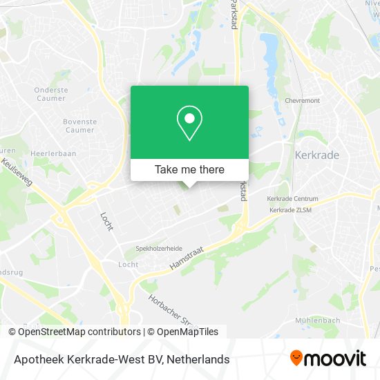 Apotheek Kerkrade-West BV map