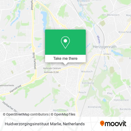 Huidverzorgingsinstituut Marlie map