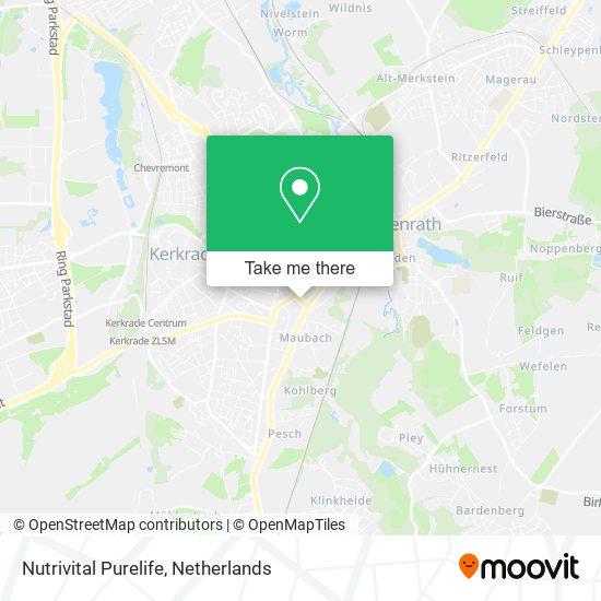 Nutrivital Purelife map