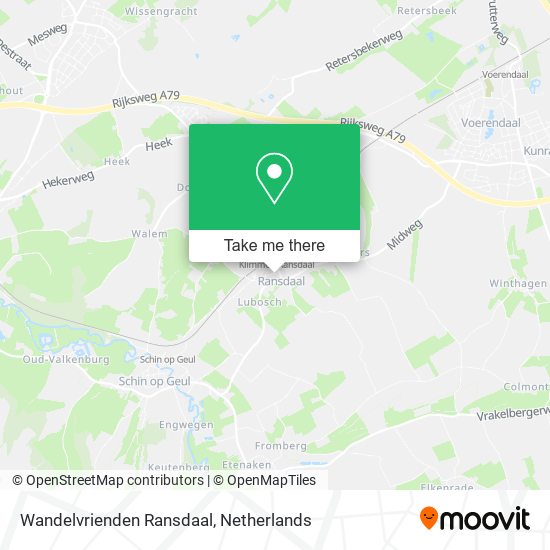Wandelvrienden Ransdaal map