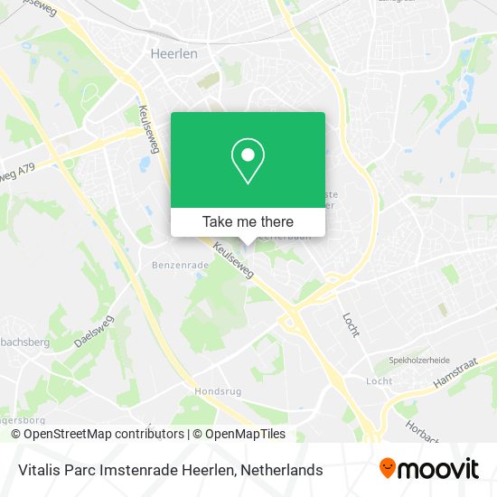 Vitalis Parc Imstenrade Heerlen Karte