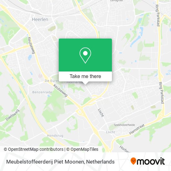 Meubelstoffeerderij Piet Moonen map