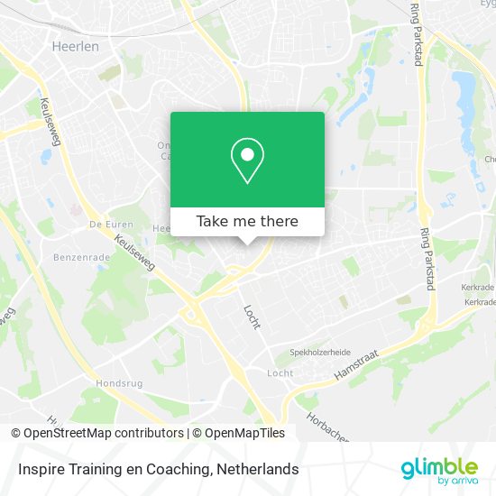 Inspire Training en Coaching map