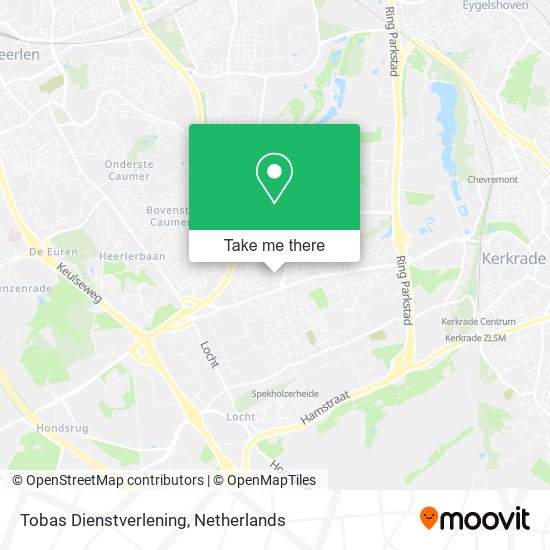 Tobas Dienstverlening map