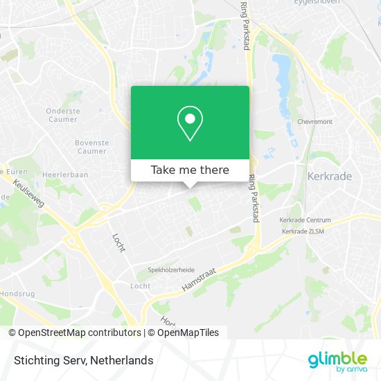 Stichting Serv map