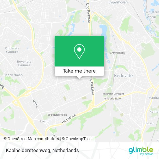 Kaalheidersteenweg map