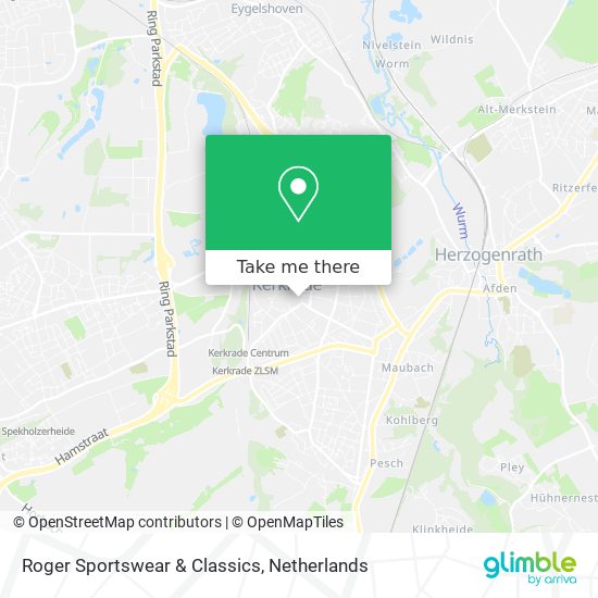 Roger Sportswear & Classics map