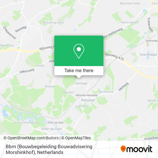 Bbm (Bouwbegeleiding Bouwadvisering Morshinkhof) map