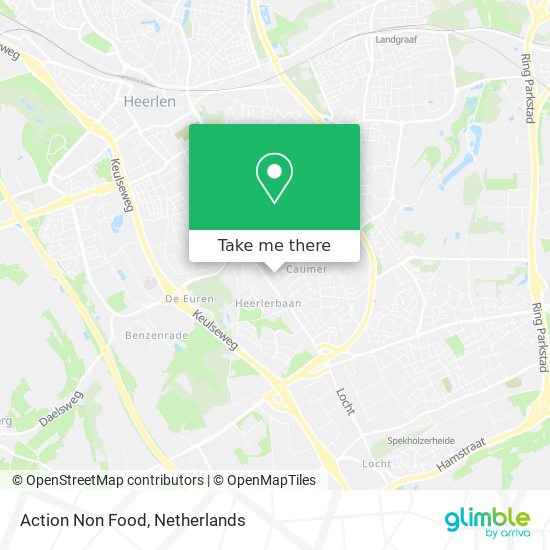 Action Non Food map