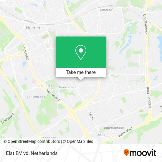 Elst BV vd map