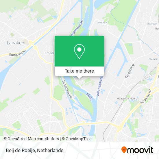 Beij de Roeije map