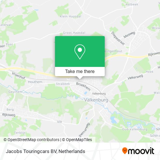 Jacobs Touringcars BV map