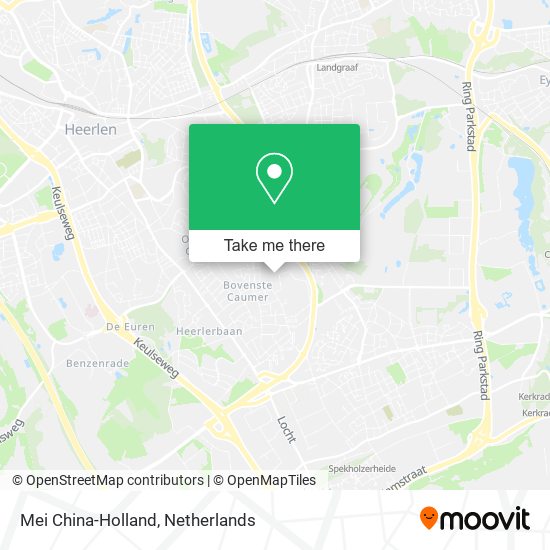 Mei China-Holland map