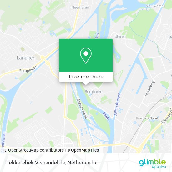 Lekkerebek Vishandel de map