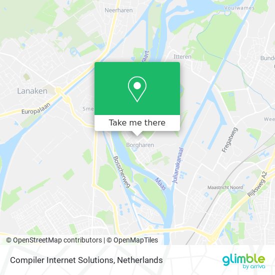 Compiler Internet Solutions map