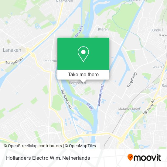 Hollanders Electro Wim map