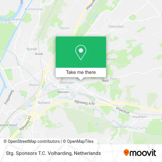 Stg. Sponsors T.C. Volharding map