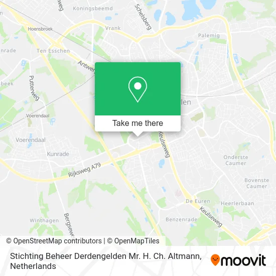 Stichting Beheer Derdengelden Mr. H. Ch. Altmann map