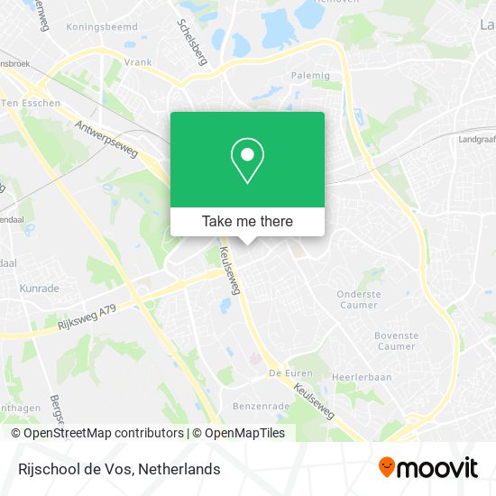 Rijschool de Vos map