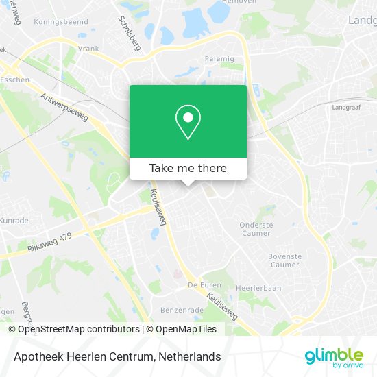 Apotheek Heerlen Centrum map