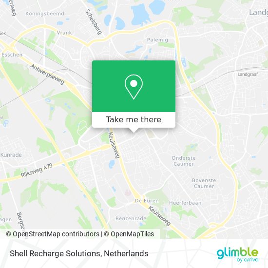 Shell Recharge Solutions map